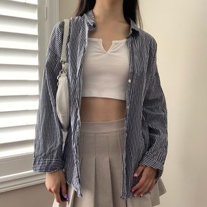 🖤 STRIPED BUTTON UP 🖤